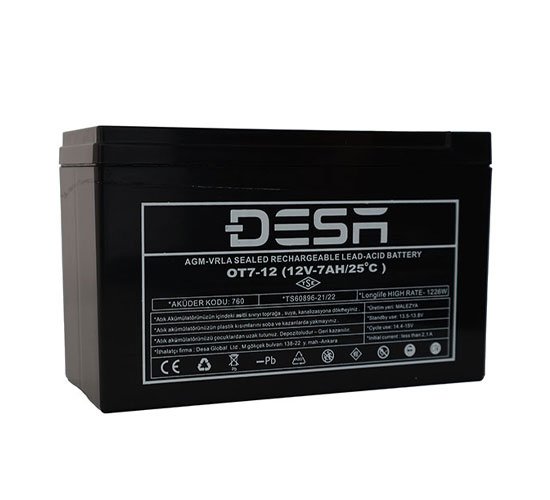 12V 7Ah Kuru Akü